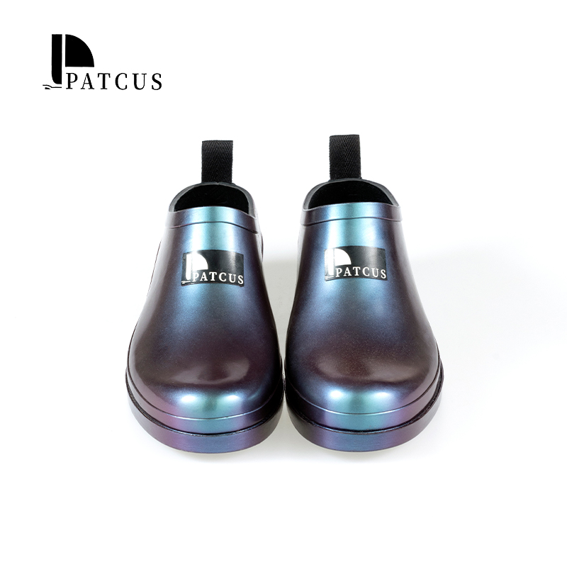 Patcus メンズ ファンタジックカラー 防水・泥汚れに強い長靴